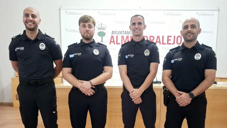 La policía local de Almendralejo alcanza los 58 agentes