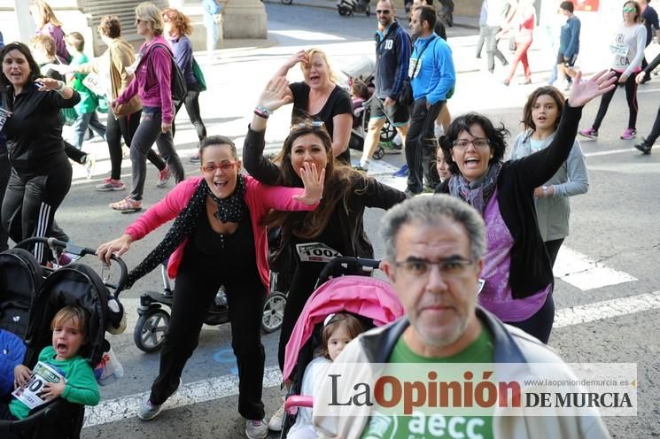 2.000 personas marchan contra el cáncer en Murcia