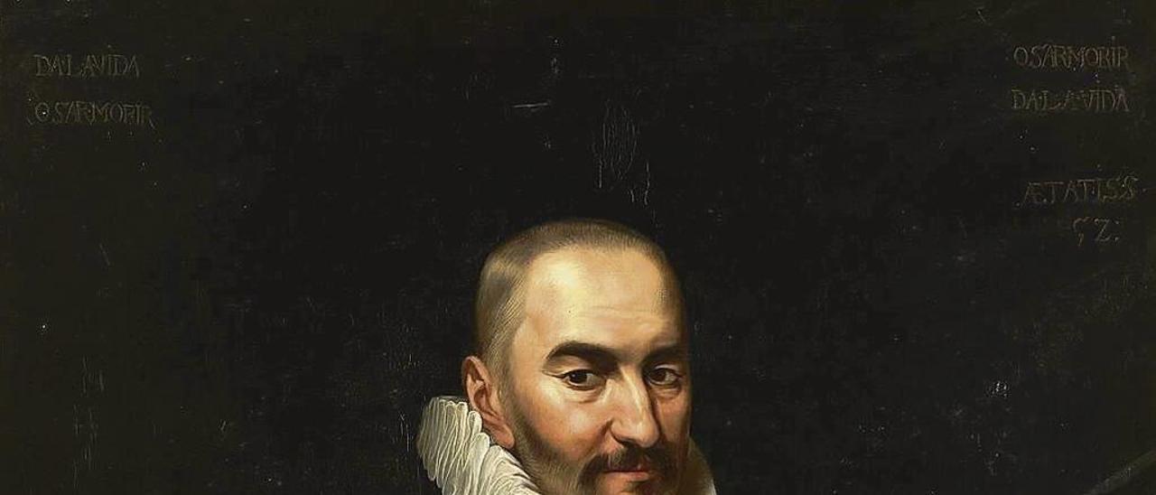 Diego Sarmiento da Cuña, I Conde de Gondomar, por José María Galván y Candela, século XIX, Museo del Prado, Madrid.