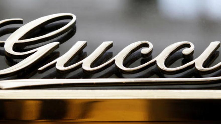 El logotipo de Gucci.