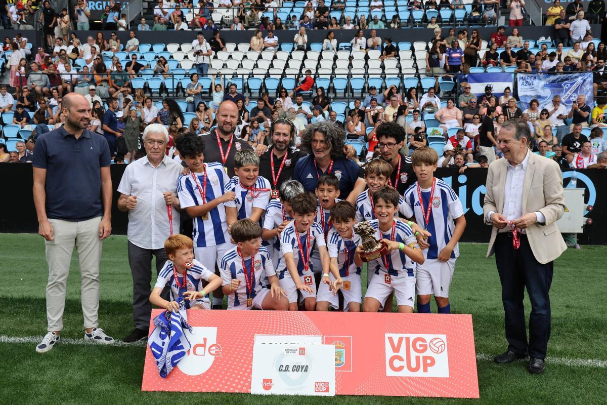 El estadio de Balaídos acogió las 18 finales de la última edición de la Vigo Cup, así como sus correspondientes entregas de premios.