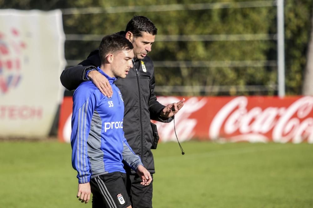 Entrenamiento del Real Oviedo