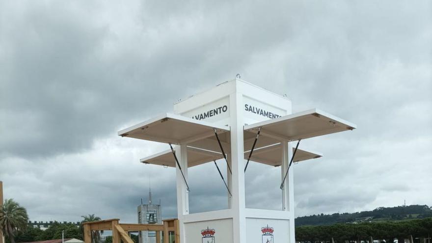 El Arbeyal incorpora una torre para los socorristas