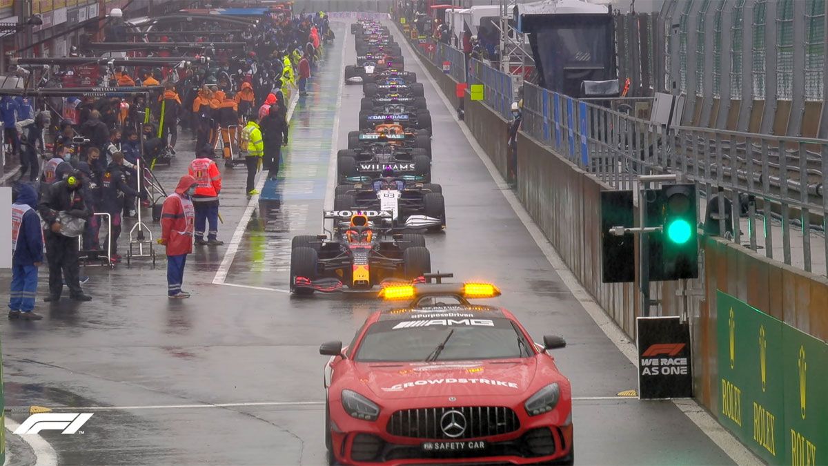 El fiasco total del GP de Bélgica por la lluvia