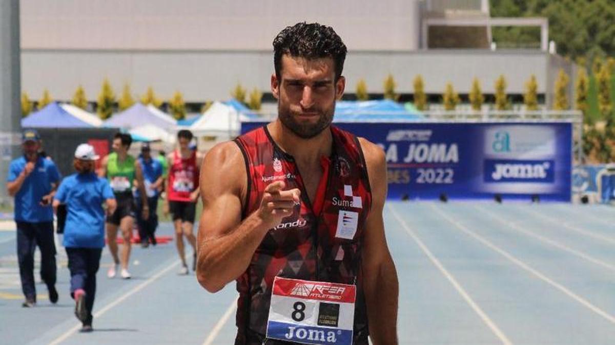 El atleta mallorquín Gonzalo López-Cancio
