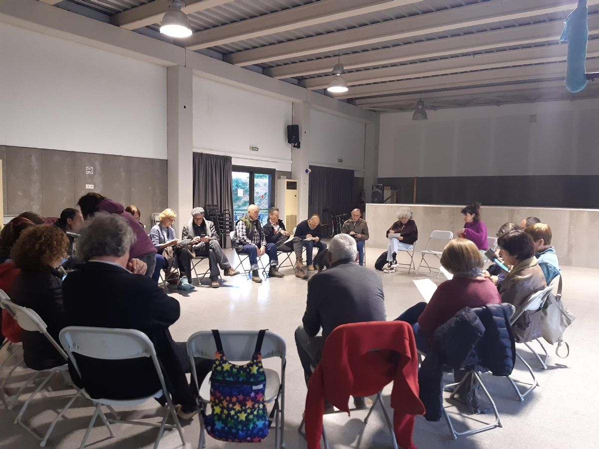 Reunió amb Micropobles, prèavia a la reactivació de l'Associació MontfluviÀ