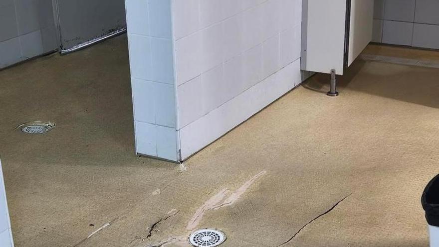  de Alboraia inicia las obras en la piscina cubierta tras las reiteradas quejas