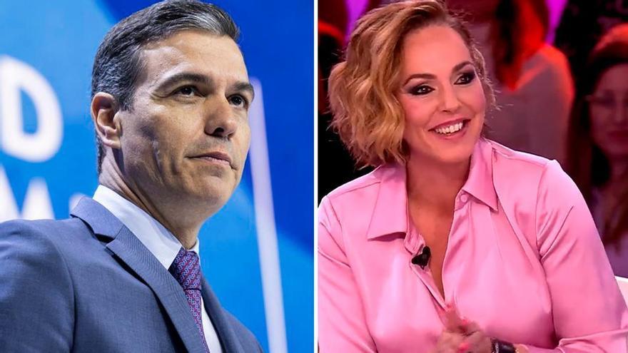 El presidente del Gobierno, Pedro Sánchez, se pone en contacto con Rocío Carrasco: &quot;Gracias en nombre de las mujeres&quot;