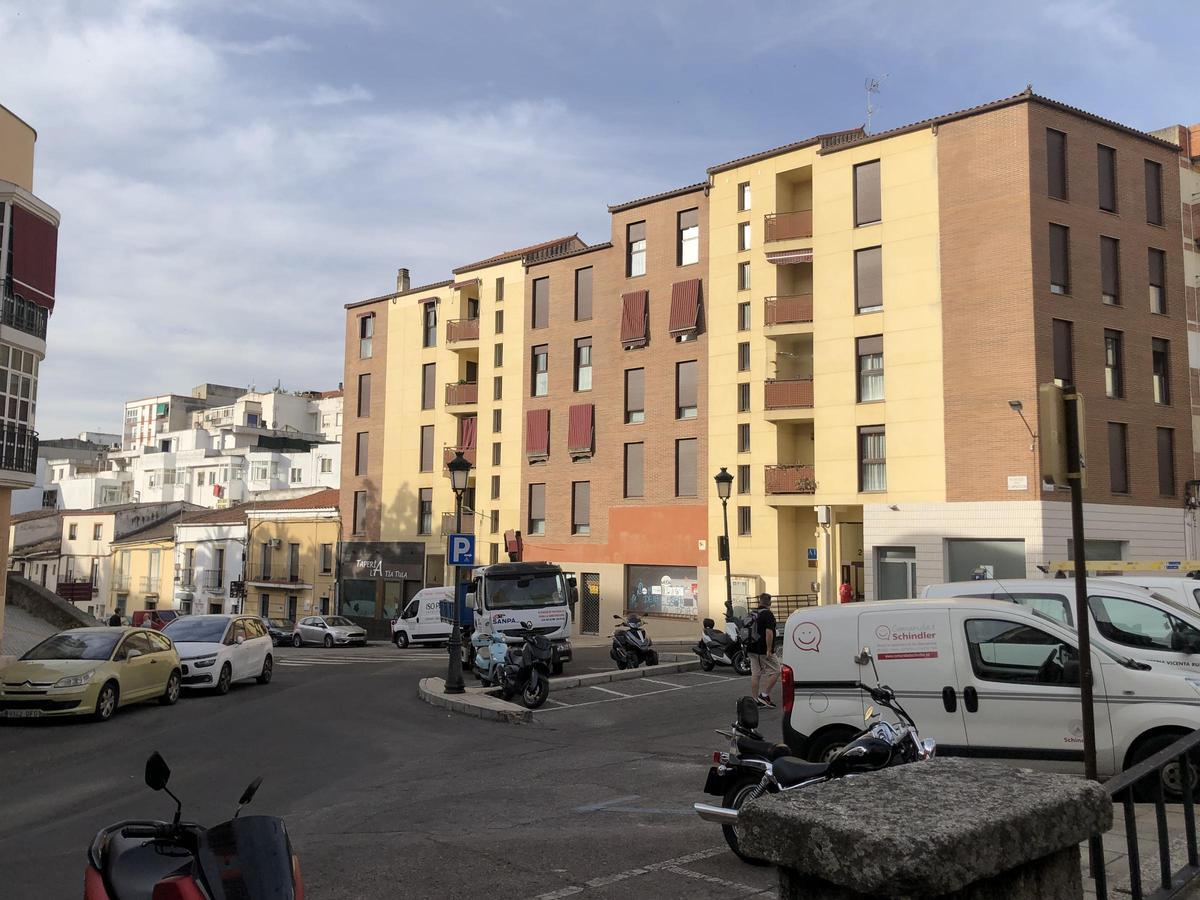 Fotogalería | La plaza Marrón de Cáceres