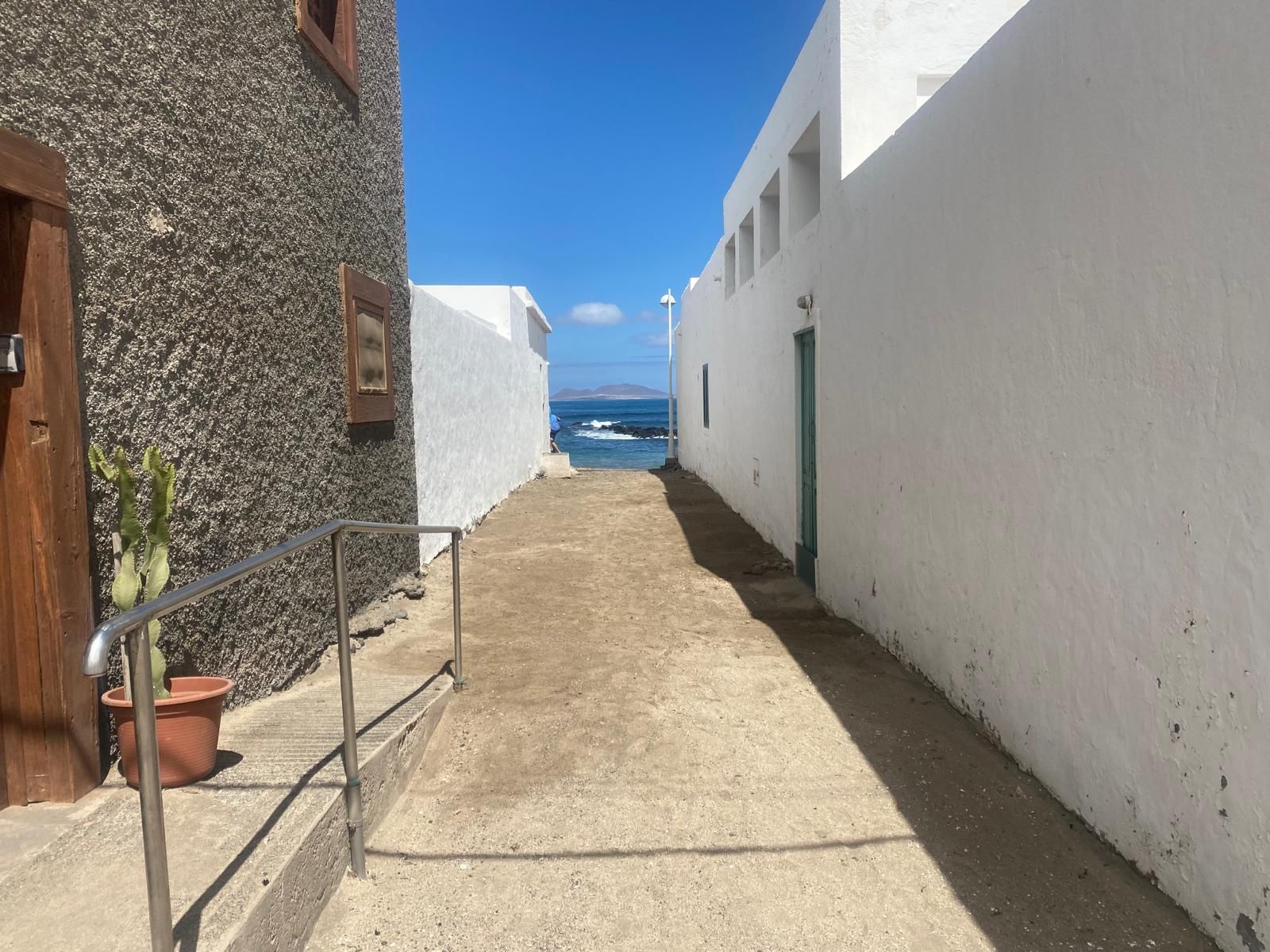 Temporal de mar en Caleta de Famara