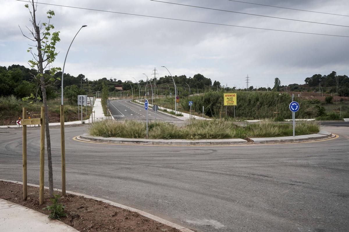 MANRESA . OBRES POLIGON PONT NOU