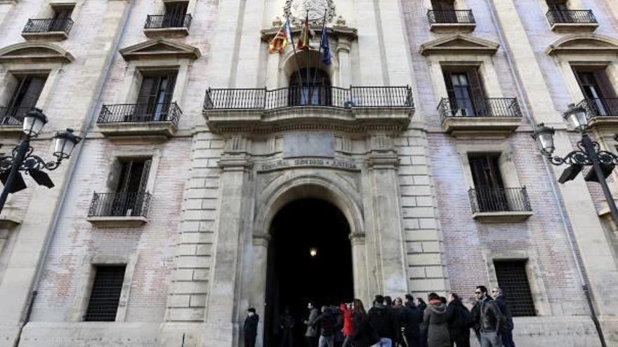 Imagen de archivo de la sede del TSJCV, cuya reforma interior cuesta 25 millones de euros.