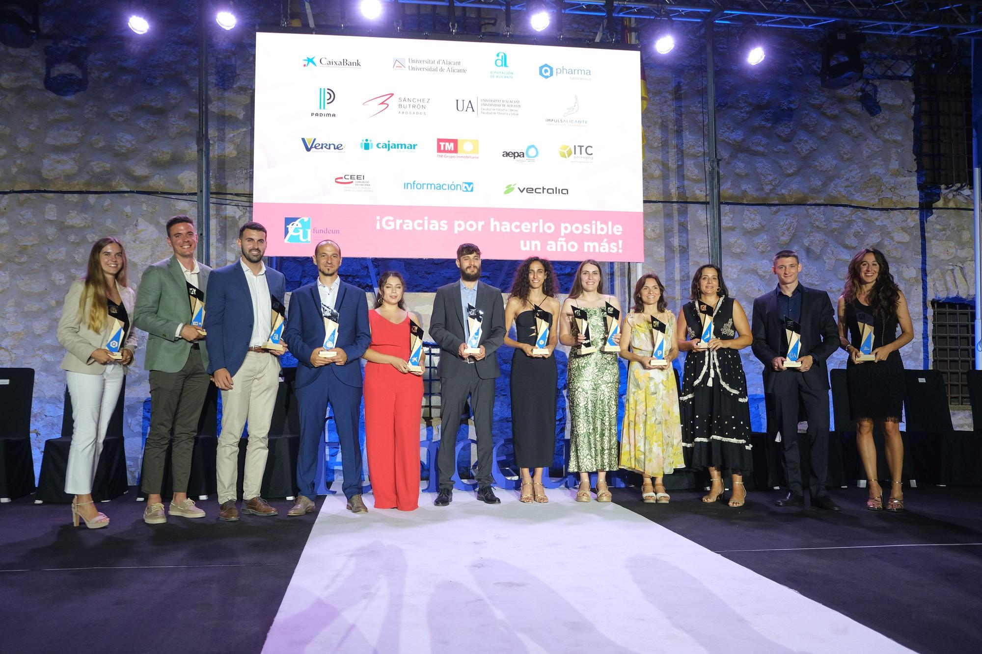 Gala de entrega de premios Fundeun en el Castillo de Santa Bárbara