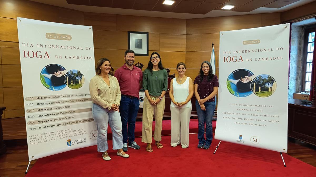 Un momento de la presentación del evento.