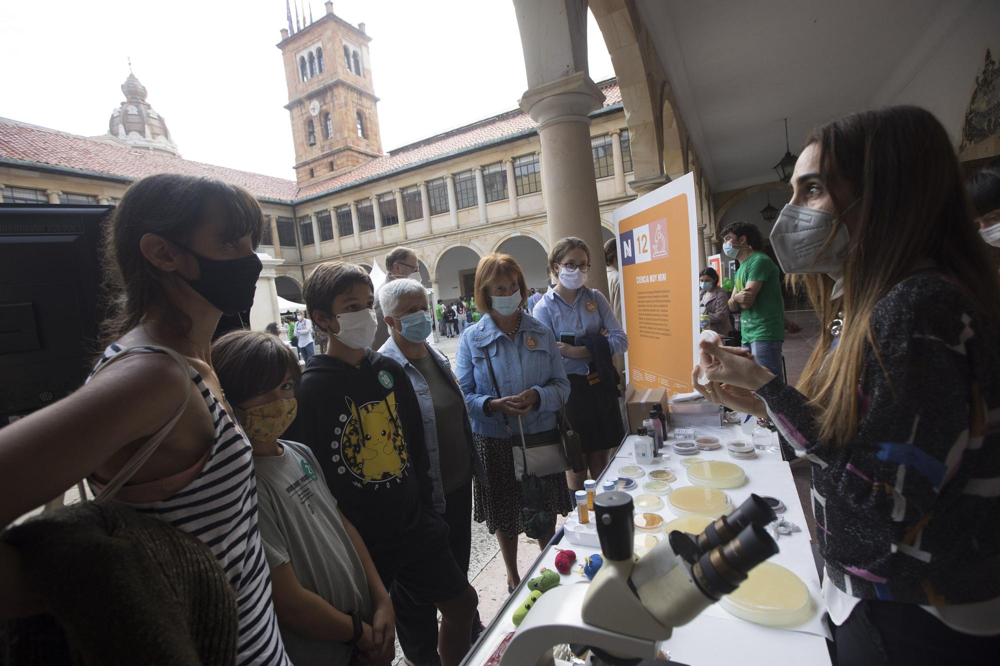 Así ha celebrado la Universidad de Oviedo la Noche europea de los investigadores