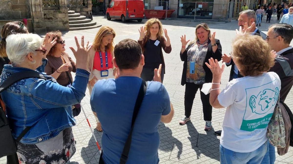 Visitas guiadas al centro histórico con lengua de signos