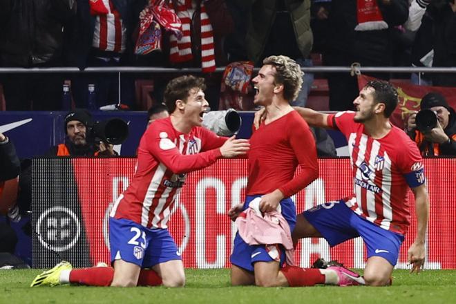 Copa del Rey. Octavos. Atlético de Madrid - Real Madrid, en imágenes