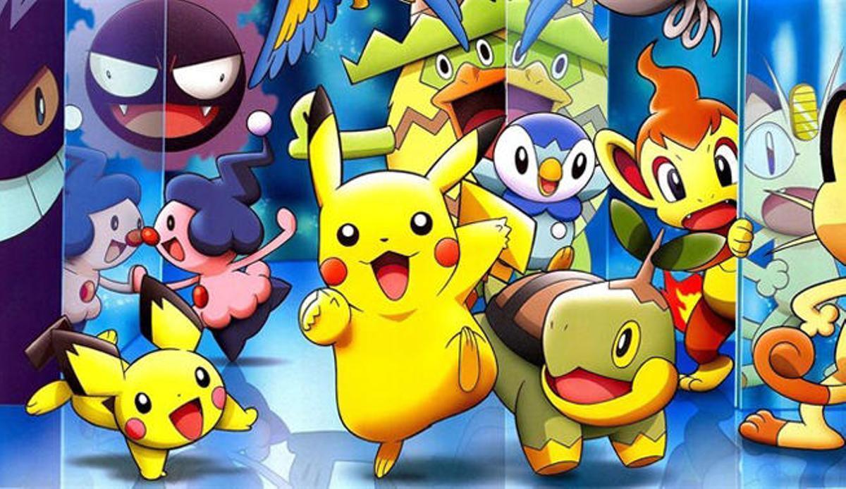 Pikachu, junto a otros de los personajes del universo Pokémon, que cumple 30 años.