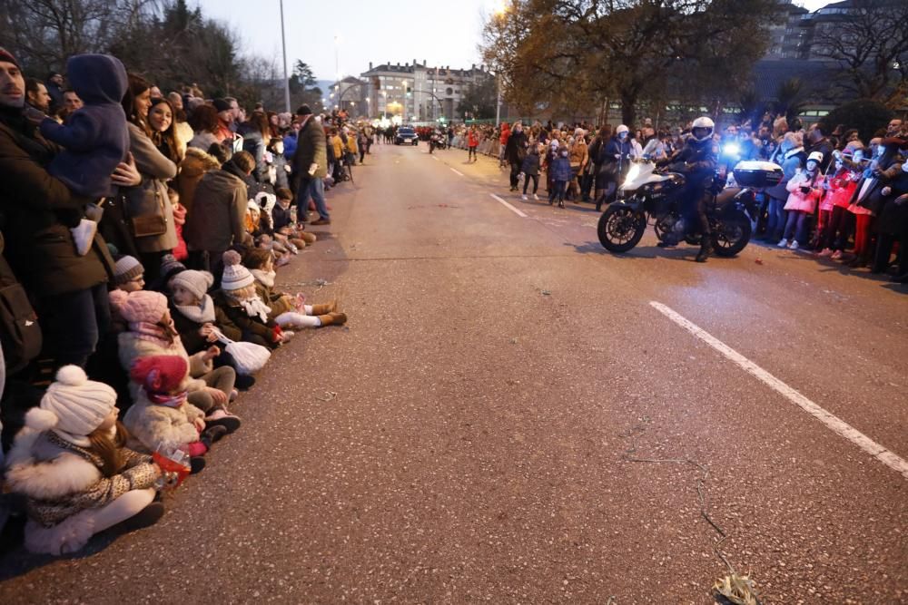 Cabalgata de Reyes 2019 en Gijón