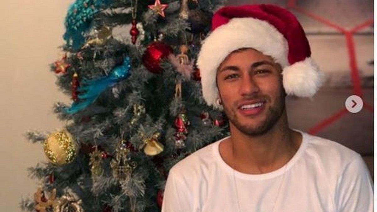 En casa de Neymar ya es Navidad