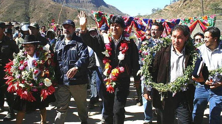 El presidente de Bolivia, Evo Morales.