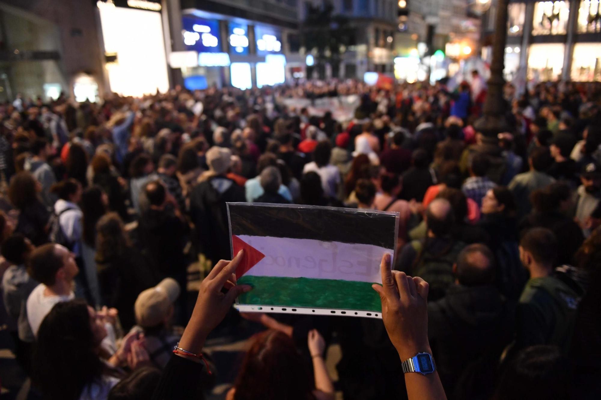 Galicia sale a la calle por Palestina