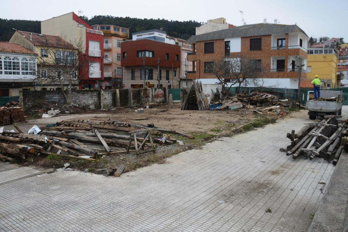 Imagen de la zona del astillero después de su polémico desmontaje.
