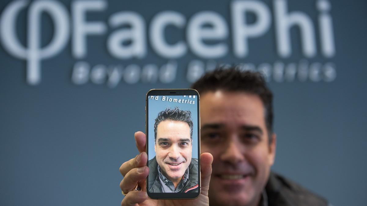 El CEO de la tecnológica alicantina FacePhi, Javier Mira.
