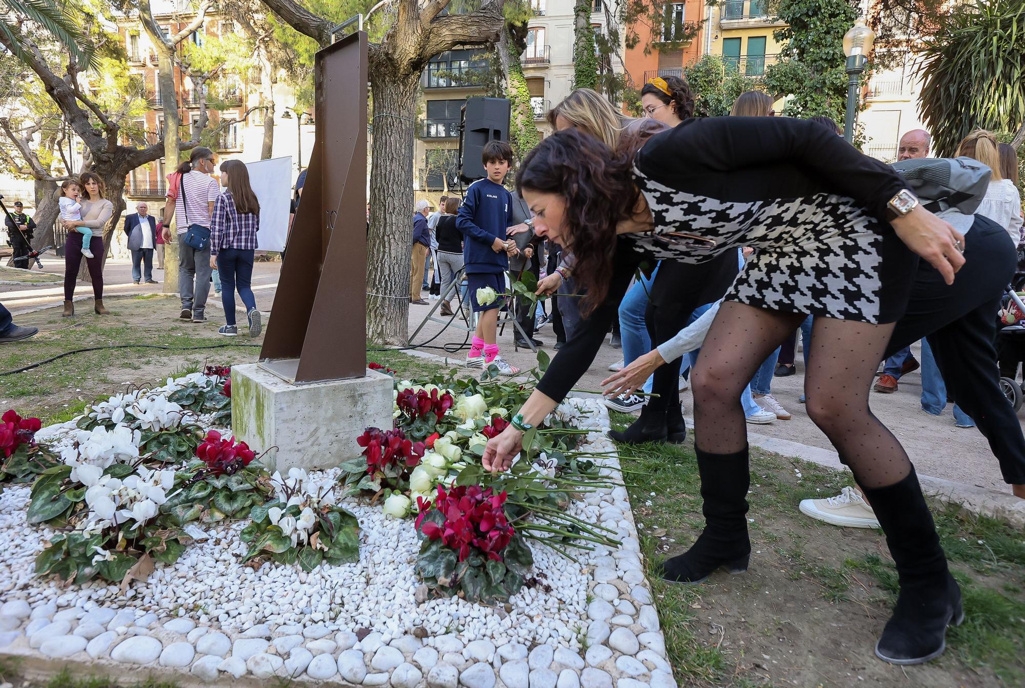 Homenaje a las víctimas de las residencias Domus Vi de Alcoy y Cocentaina