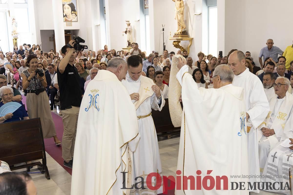 Así se ha vivido la ordenación sacerdotal de Miguel Tovar Fernández en la pedanía molinense de Torrealta