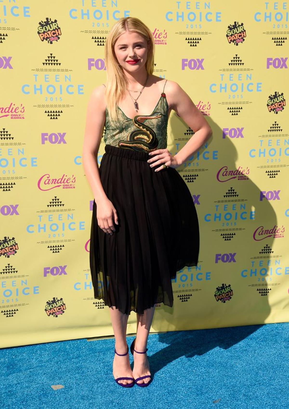 Chloe Garce Moretz en los Teen Choice Awards 2015