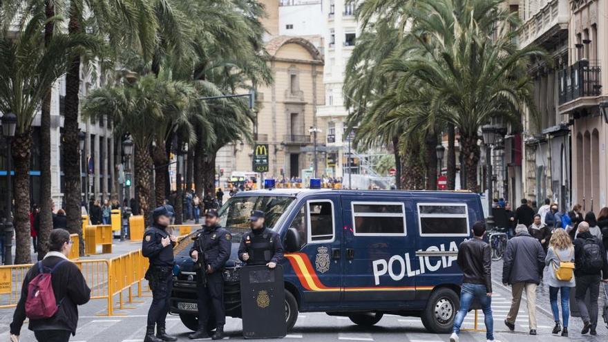 Se mantiene la alerta terrorista en las Fallas