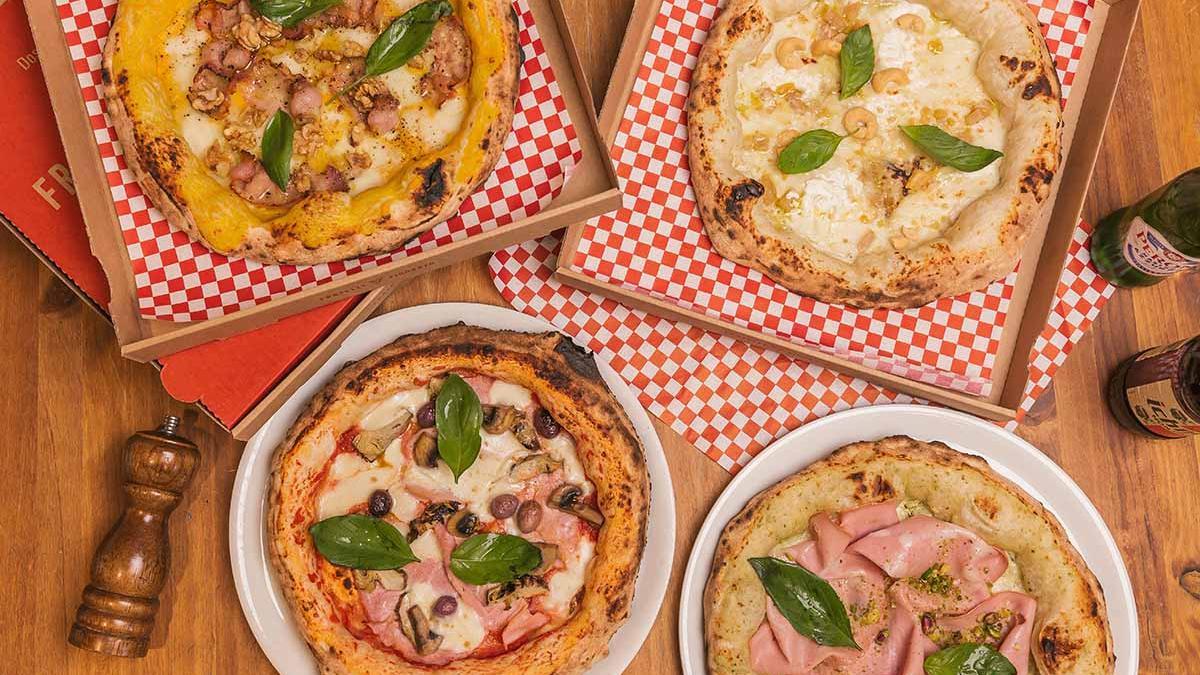 Pizzas 'napoletanas' de la pizzería Fratelli Figurato