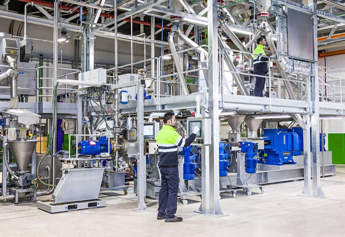 Centro de innovación de materiales avanzados de la compañía.