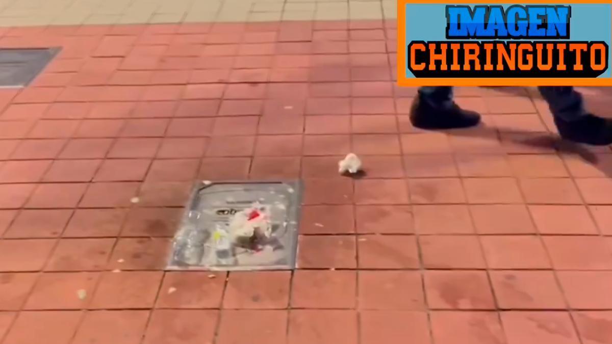 ¡Así dejaron la placa de Courtois tras el derbi en el Metropolitano!