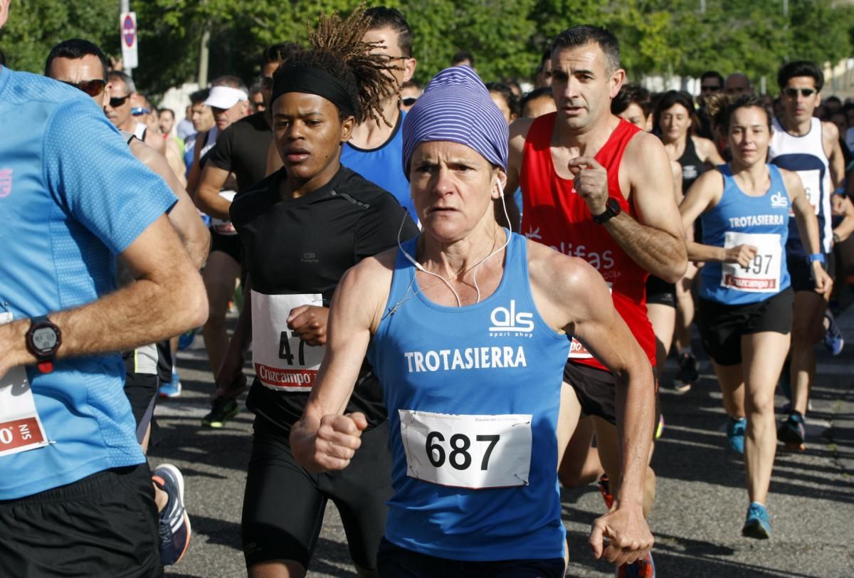 Miguel Espinosa y Marta Polo ganan la carrera popular de Los Califas