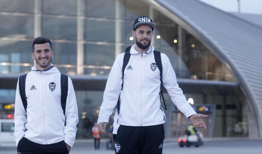 El Valencia ya está en Sevilla para el partido contra el Betis