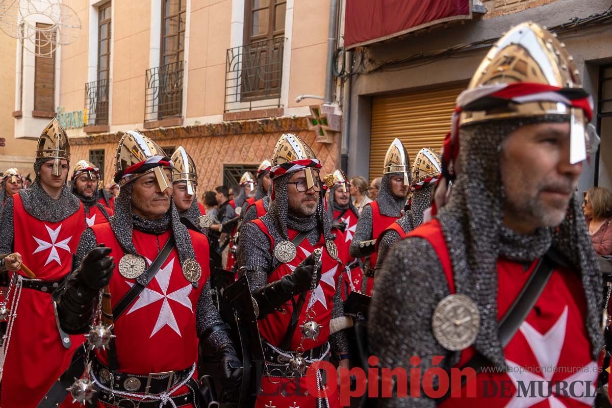 Procesión del día 3 en Caravaca (bando Cristiano)