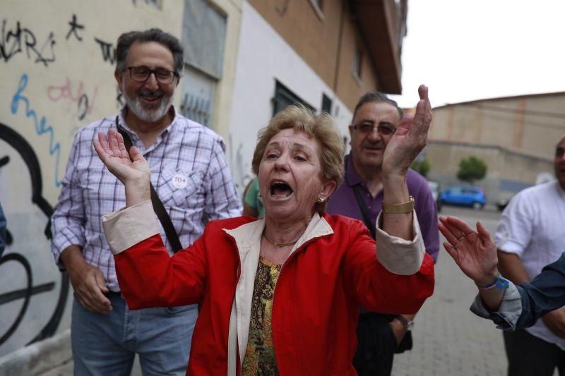 Caso Tomás del Bien: Protestas ante la ejecutiva provincial del PSOE