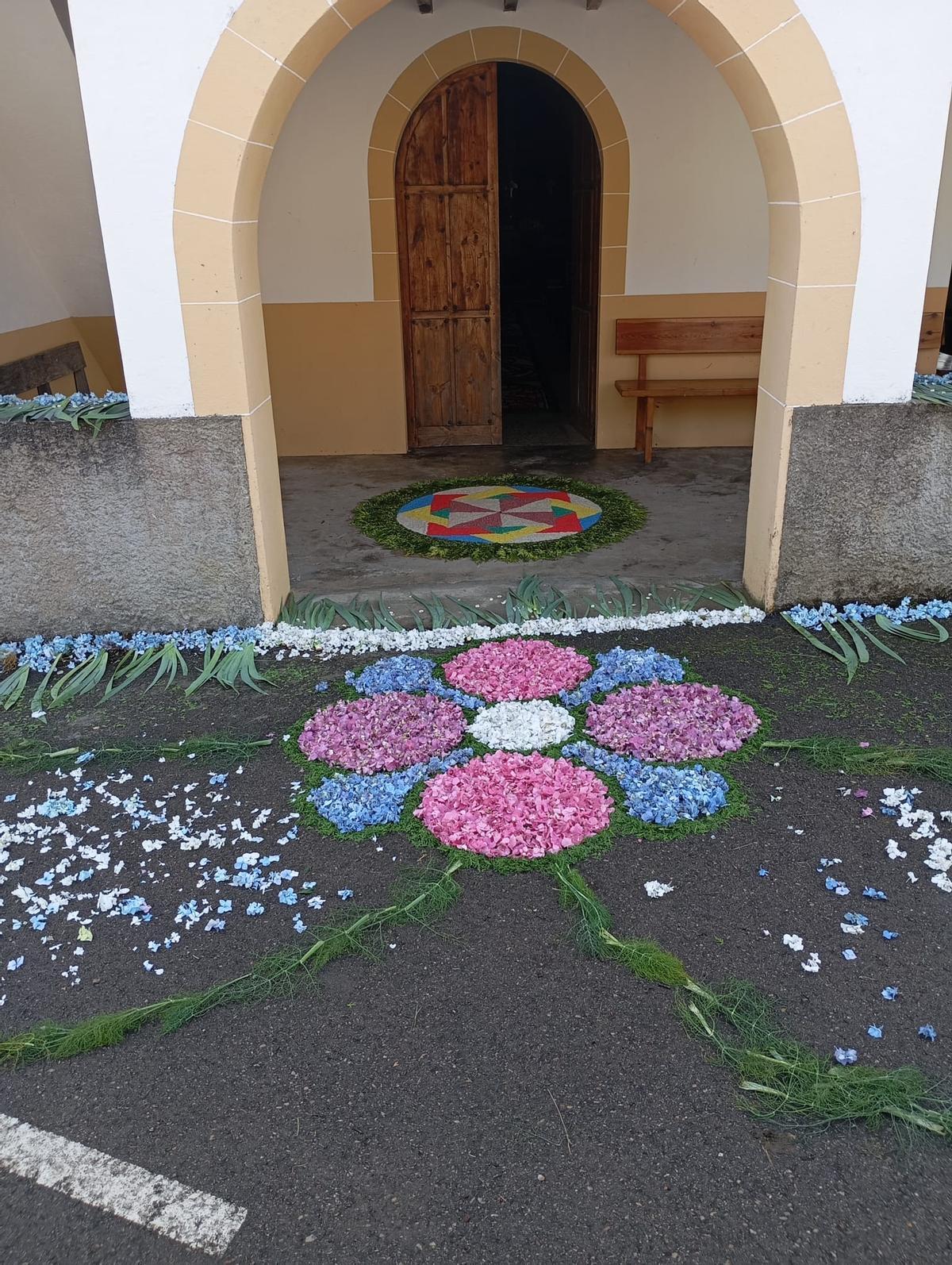 Arte efímero en Zardaín, Tineo