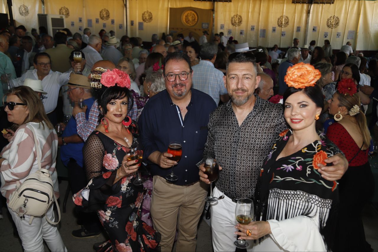 La recepción de la Federación de Peñas, en imágenes