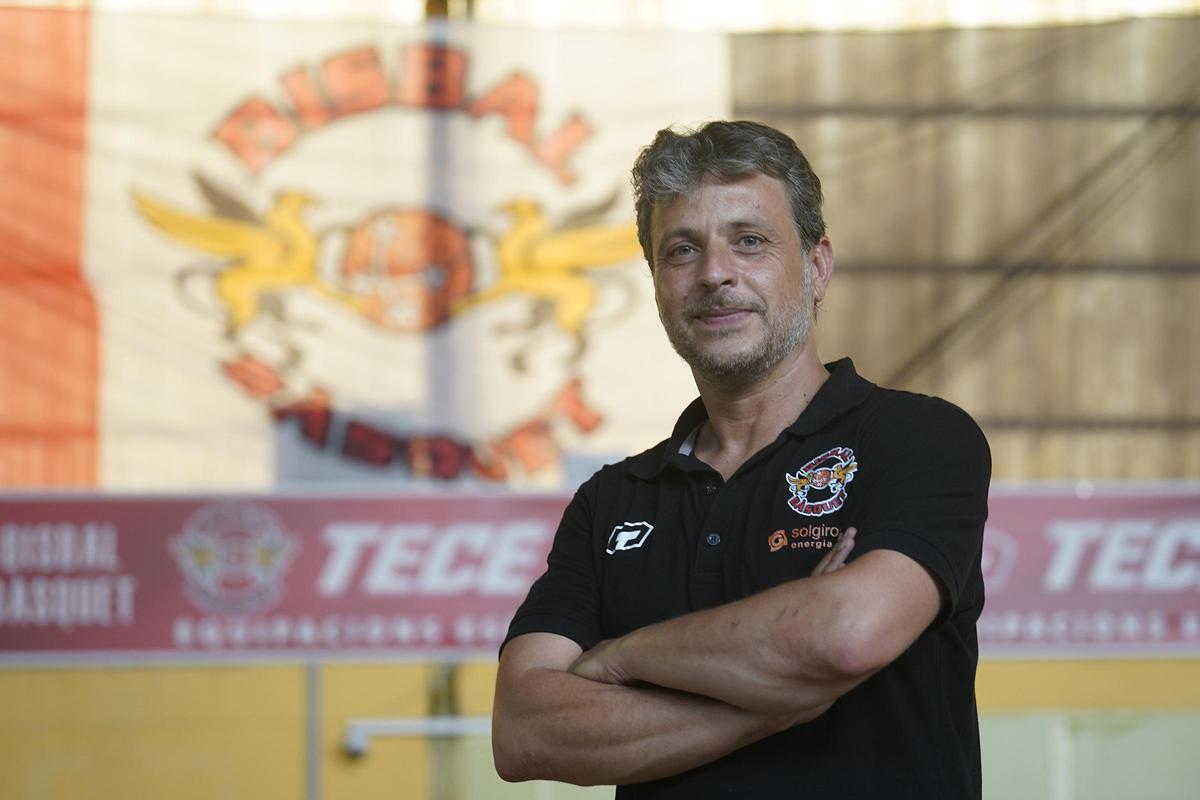 Joan Ferrer al pavelló Vell