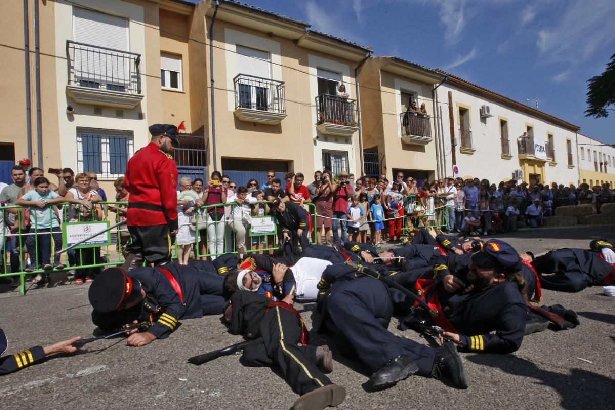 Recreación histórica de la Batalla de Alcolea en su 150 aniversario