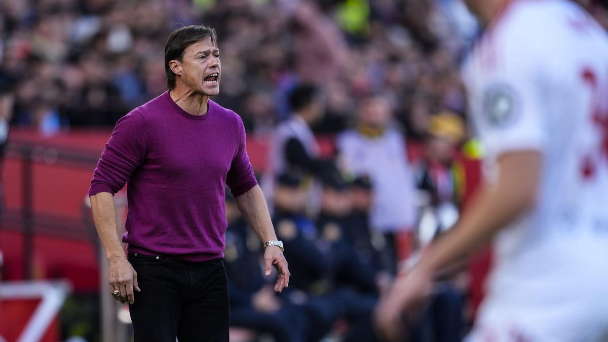 Matias Almeyda, entrenador del Sevilla.