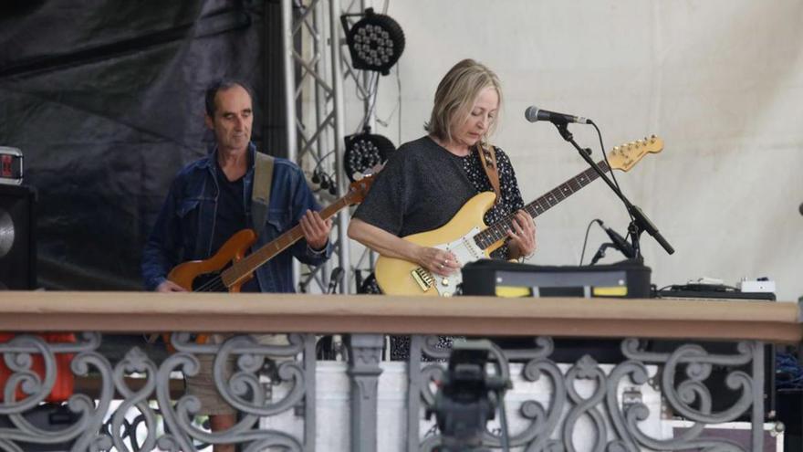 «Tahúres Zurdos», durante la prueba de sonido. |  | MARA VILLAMUZA 