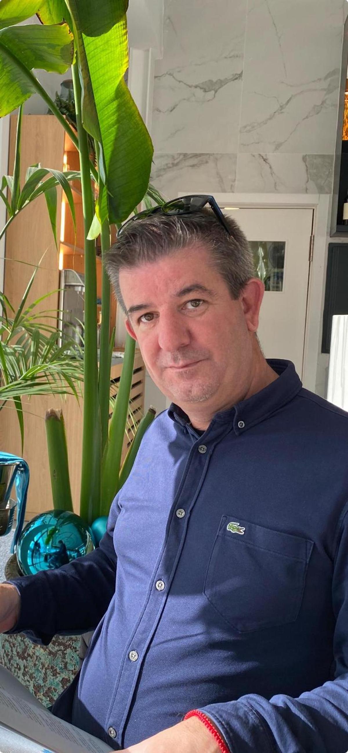 El propietario del piso, Jaime Nadal