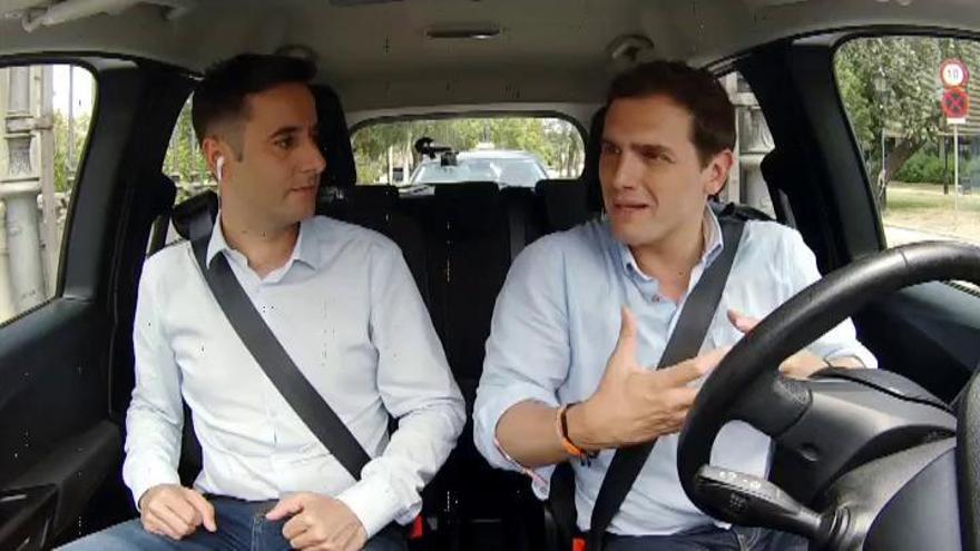 Una hora en coche por Barcelona con Albert Rivera