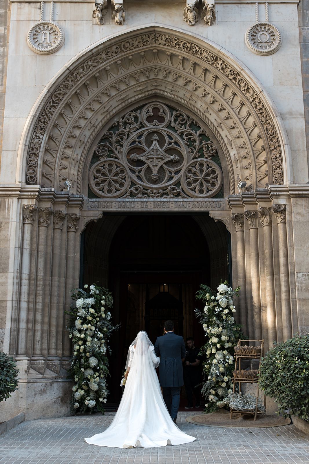 Boda de Carla Colprim, corte de honor 2022, y Franck Llorach