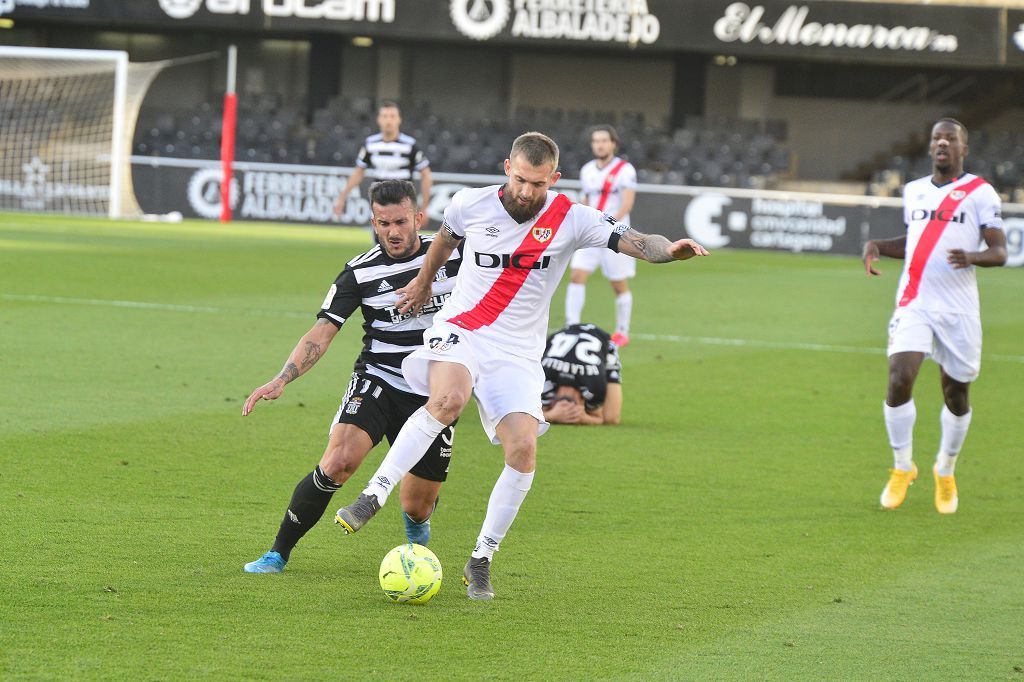 El Cartagena planta cara al Rayo Vallecano