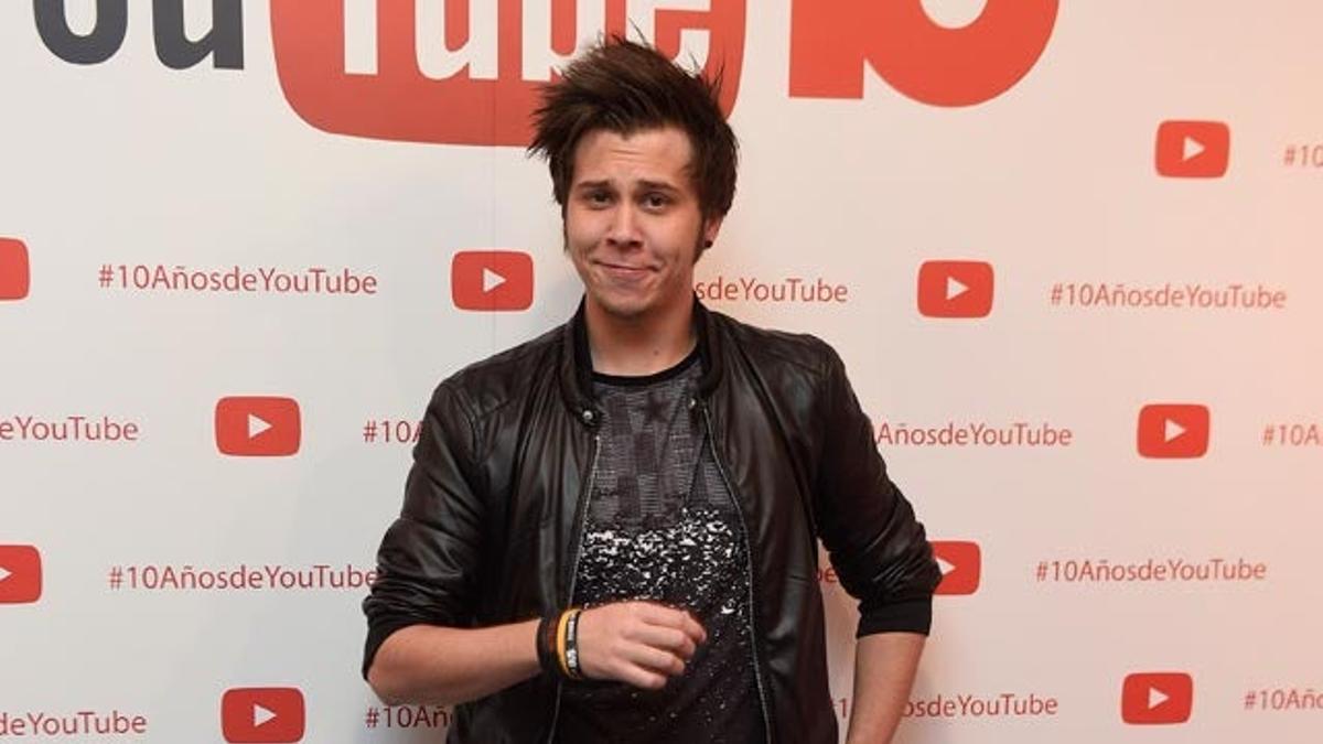 ElRubiusOMG, en el décimo aniversario de YouTube.
